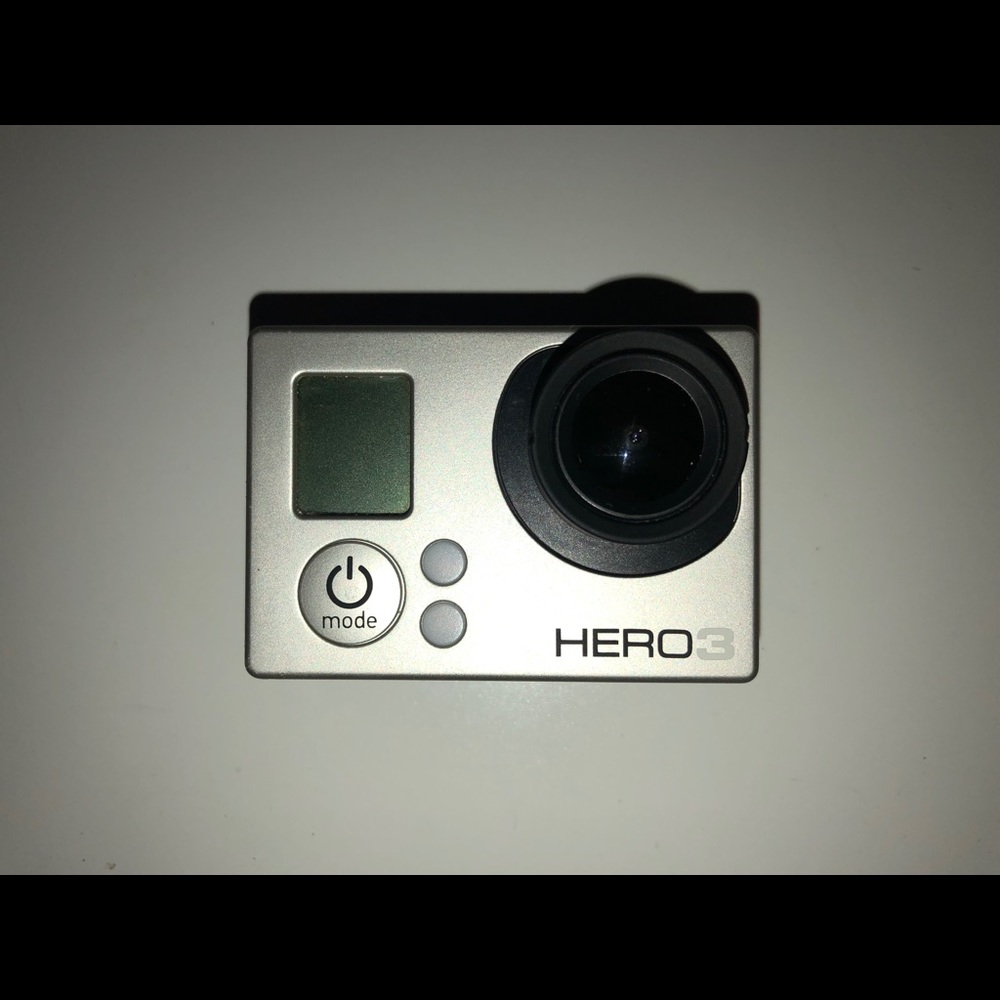 GoPro Hero 3 Silver with case, pole and floater